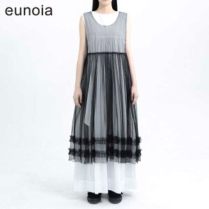 �؍��t�@�b�V���� �g�����h eunoia mesh shirring dress ���b�V���V���[�����O�����s�[�X �؍��t�@�b�V���� �N���V�J���ȃ��[�h �~�j�}�����b�N