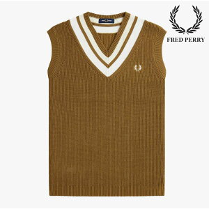 �t���b�h�y���[ FRED PERRY Sharp �V���[�v �X�g���C�v �g���� V�l�b�N �x�X�g �j�b�g�x�X�g �����Y ���f�B�[�X �j�b�g �Z�[�^�[ �v���I�[�o�[ �g�b�v�X AFPM2416524 �؍��R�[�f �f�C���[ ������� �l