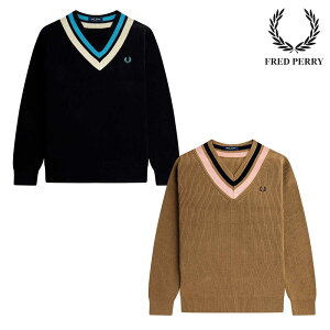 �t���b�h�y���[ FRED PERRY Sharp �V���[�v �X�g���C�v �g���� V�l�b�N �j�b�g �Z�[�^�[ �����Y ���f�B�[�X ���� �v���I�[�o�[ �g�b�v�X AFPM2336523 �؍��t�@�b�V���� �؍��R�[�f �f�C���[ ������� 