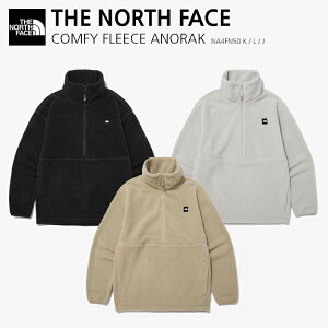 THE NORTH FACE WHITELABEL ؍ʒ m[XtFCX t[X COMFY FLEECE ANORAK RtB t[X AmbN WPbg {A S JWA Xg[g x[W ubN zCgjp p 