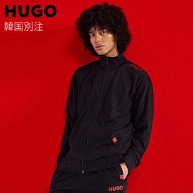 HUGO BOSS ヒューゴラベル ジップアップジャケット メンズ 韓国ファッション ジップアップ ジャージ デイリーファッション