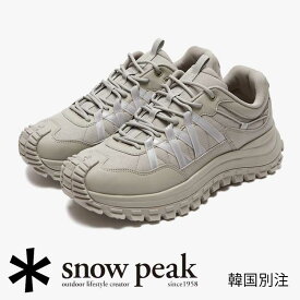 Snow Peak Korea Exclusive Snow Peak Lander Sneakers Camping Outdoor Wear Snow Peak Korean fashion apparel Activewear