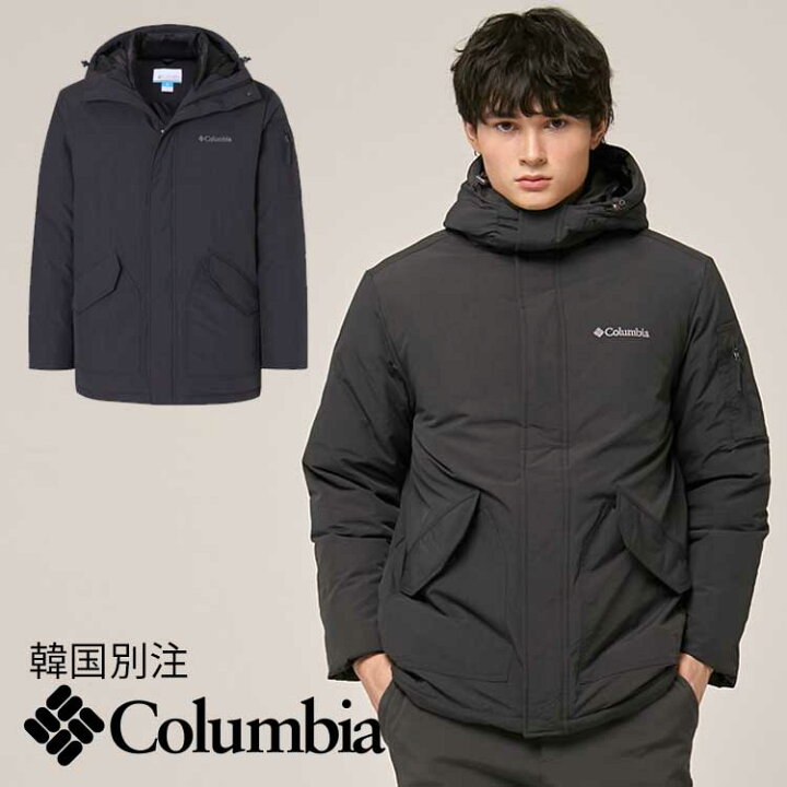 楽天市場】Columbia 韓国別注 コロンビア メンズ 男性 ハーフ ダウン 