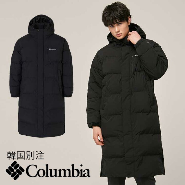 楽天市場】Columbia 韓国別注 コロンビア メンズ スノー ロングダウン 