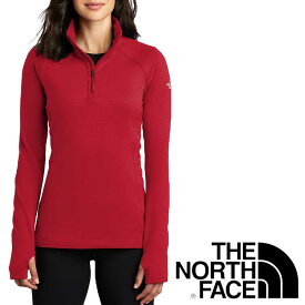 THE NORTH FACE 米国並行輸入 ザノースフェイス レディース フリース ハーフジップアップ 長袖 韓国ファッション デイリールック