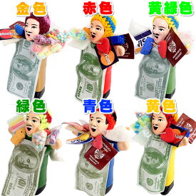 【※服のカラー選べます。】【※即納分・在庫あります!!】★本物のエケコ人形（Lサイズ：約17cm、製造国：ペルー産）エケッコー エコケ 人形 ミニチュア開運グッズ 開運アイテム 金運アップ祈願 グッズ 置物 縁起物 えけこ人形 小物 タバコ