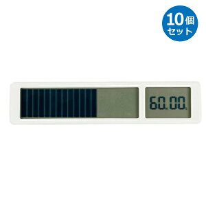 �y12��PM�܂łɂ������œ��������z�L���O�W�� KINGJIM �r�W���A���o�[�^�C�}�[ VBT10 �z���C�g �u���b�N �ڐ��� �^�C�}�[ ���Ԃ̉��� �傫�Ȗڐ���\�� �����؂�ւ��@�\�t�� �R���p�N�g �w��