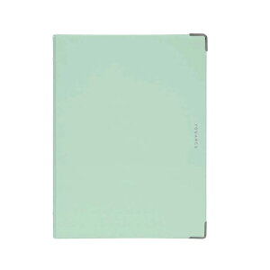 マルマン A5 ユアンス バインダー F416【文具屋さん大賞2024 ファイル賞3位】プラスチックバインダー ニュアンスカラー コーナー金具付き 付属のルーズリーフ ライトピンク ミント ライトパー