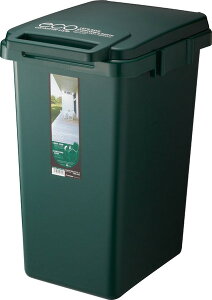 ゴミ箱 45L CS3-45JDGR CS3-45JGR CS3-45JLGR グリーン 緑 コンテナ 大容量 分別シール 分別 エコ ごみばこ トラッシュカン ダストボックス 袋止め 連結可能 安定性 45リットル 屋外 ふた付き