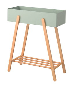 プランタースタンド PW-51GR PW-51WH プランターボックス ラック 観葉 植物 ナチュラル 北欧 かわいい 韓国インテリア ガーデニング プランター スタンド 長方形 観葉植物 フェイクグリーン 収納