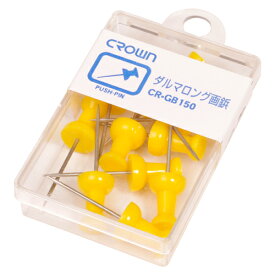クラウン　ダルマロング画鋲　11本　黄　CR-GB150-Y