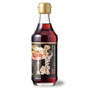 すき焼わりした 300ml【チョーコー醤油】本みりん 本醸造丸大豆こいくち醤油 清酒 こんぶ 使いやすい ストレートタイプ