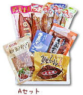 かつお贈り物セット Aセット 生節 味付けかつお生節 まるかじり生節3本入り 鰹ろまん 鰹飯の素 新節削り…
