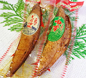 味つき鰹生節 なまぶし 2本セット（しょうゆ味・ゆず味） 高知産 浜吉や 老舗浜吉ヤの一本釣り生節