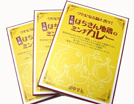 土佐はちきん地鶏のミンチカレー （200g／1人前）×3箱セット