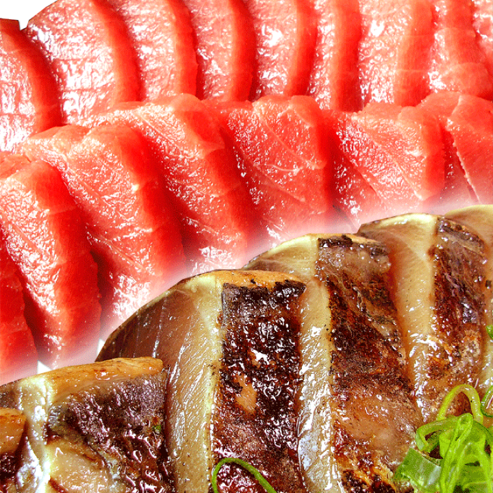 楽天市場 本まぐろ赤身の柵0gとトロ鰹たたき400gのセット 送料無料 本鮪 クロマグロ 天身 戻り鰹 冷凍タイプ タレ 薬味つき あぶらがのった戻り鰹 かつお カツオ Katuo タタキ ギフト プレゼント お祝い お返し アグリファーム高知