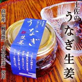 うなぎ生姜 80g 高知産鰻と高知産黄金生姜使用 ご飯のお供、酒の肴に 国産 ギフト 高知産 うなぎ ウナギ 鰻 蒲焼き 国産 土用丑の日 敬老の日 ギフト プレゼント 内祝い お返し 誕生日 お歳暮 お中元