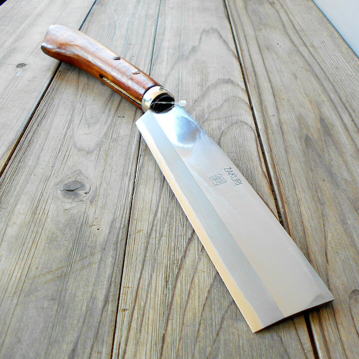 楽天市場】腰鉈 腰なた 180mm 青紙2号 磨 片刃 木製鞘付き 送料無料 