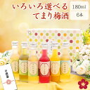 梅酒 飲み比べセット お酒 プレゼント 蜂蜜梅酒 なでしこのお酒てまり 奥さん 妻 奥様 花以外 おしゃれ かわいい 人気 送料無料 UMESHUfor ma11