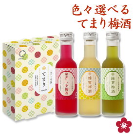 [7/26(日)2時までP3倍]梅酒 なでしこのお酒てまり プレゼント お酒 飲み比べセット 手土産 ギフト 送料無料 受賞 ミニボトル なでしこのお酒てまり[TABC-14] おしゃれ かわいい 人気 送料無料 お祝い 内祝い 中野BC 長久庵 UMESHUfor ディズニー 北斎 ma07
