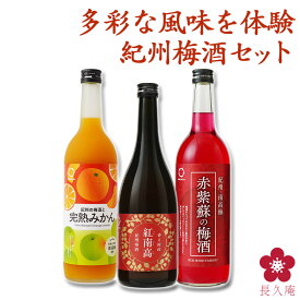 梅酒 果実酒 お酒 飲み比べ プレゼント ギフト 梅酒セット 女性に人気 梅酒飲み比べ 食事に合う ギフト テレビ 紅南高 赤紫蘇の梅酒 完熟みかんの梅酒 UMESHUfor ma10-10