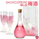 お歳暮 冬ギフト 梅酒 プレゼント クリスマス 誕生日 女性 かわいい 可愛い お酒 ギフト blossom さくら梅酒 友達 姉 妹 友人 花以外 人気 飲みやすい 送料無料