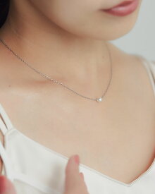 【P5倍×MAX2,000円OFFクーポン配布中】ネックレス レディース シェルパール パール 真珠ネックレス ショートネックレス チェーン 3mm 1粒 小ぶり 小さい 華奢 ステンレス 14KGP 14金メッキ 金属アレルギー対応 普段使い 上品