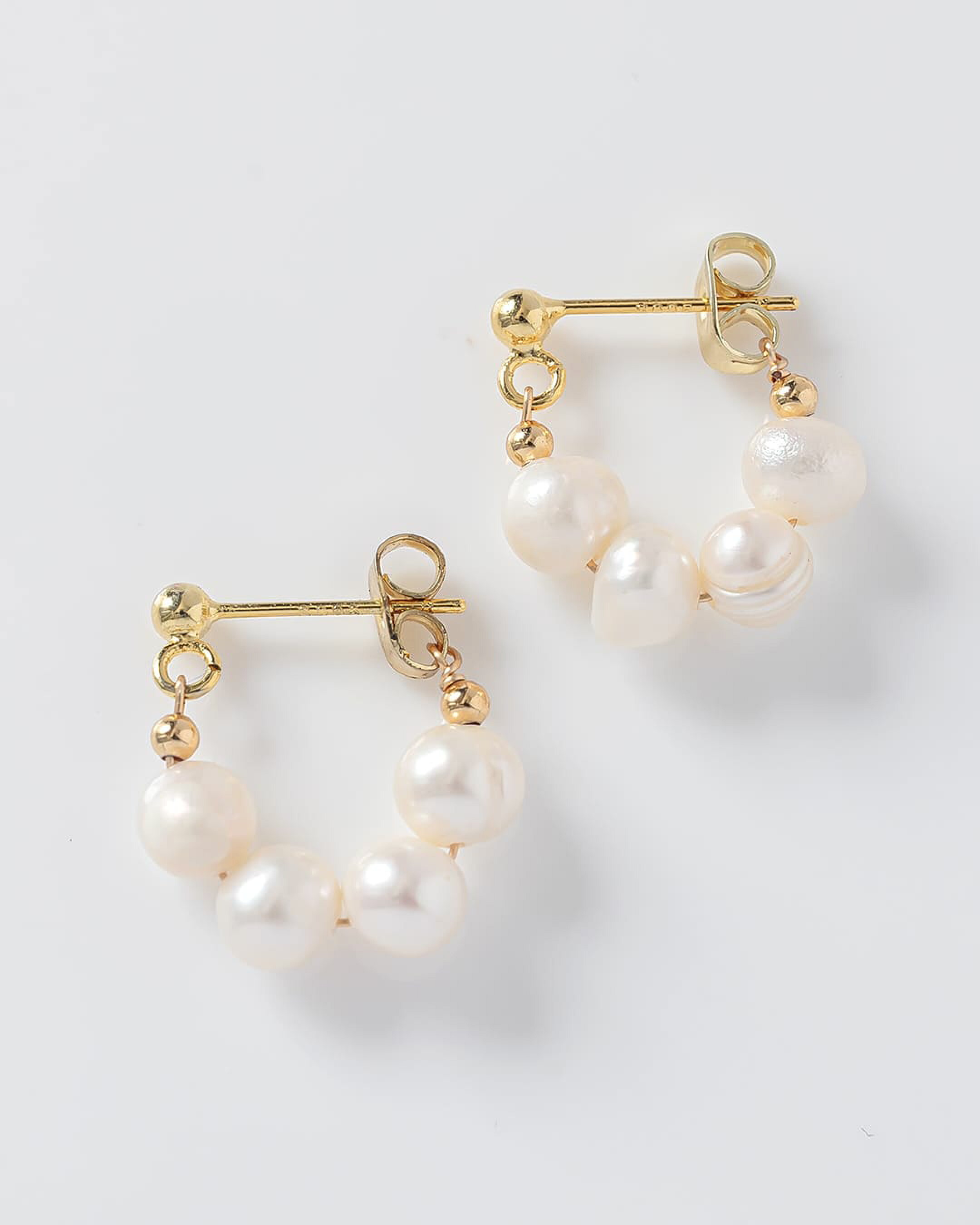 【S925】ノットデザインミニピアス