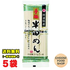 お試し 小野製麺 半田そうめん 手のべ 300g(100g×3束)×5袋 徳島より発送 手延べ 素麺 送料無料（北海道・東北・沖縄除く）