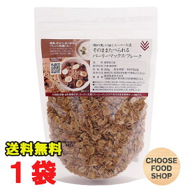 西田精麦 スーパー大麦 そのまま食べられる バーリーマックス フレーク 200g×1袋 無添加 交換不可商品 【ポスト投函】【全国送料無料】