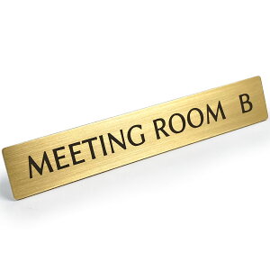 y LINEo^300~OFF z^J hA TC v[g u MEETING ROOM B v ~[eBO[ c XebJ[ V[ 12cm x 2cm