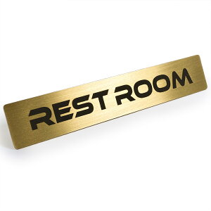 y LINEo^300~OFF z^J hA v[g u RESTROOM v Xg[ gC jp p ֏ 12cm x 2cm ߖIfUC gC XebJ[ gCXebJ[