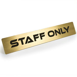 y LINEo^300~OFF z^J hA v[g u STAFF ONLY v X^bt [ ֎~ 12cm x 2cm ߖIfUC