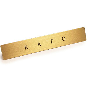^J v[g \DoȂl̕\D u KATO v y  z {̐^Jō \D ˌ TCv[g { hA  |Xg  uX 12cm x 2cm X^CbV S[WX 