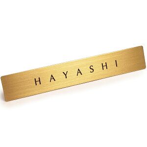^J v[g \DoȂl̕\D u HAYASHI v y  z {̐^Jō \D ˌ TCv[g { hA  |Xg  uX 12cm x 2cm X^CbV S[WX 