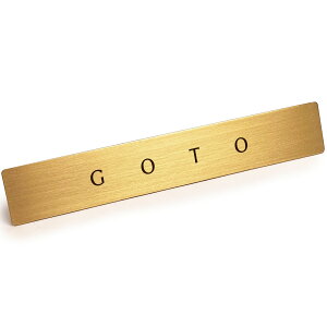 ^J v[g \DoȂl̕\D u GOTO v y 㓡 z {̐^Jō \D ˌ TCv[g { hA  |Xg  uX 12cm x 2cm X^CbV S[WX 
