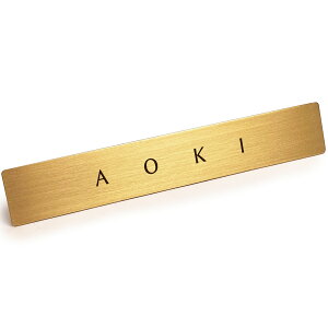 ^J v[g \DoȂl̕\D u AOKI v y  z {̐^Jō \D ˌ TCv[g { hA  |Xg  uX 12cm x 2cm X^CbV S[WX 