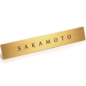 ^J v[g \DoȂl̕\D u SAKAMOTO v y { z {̐^Jō \D ˌ TCv[g { hA  |Xg  uX 12cm x 2cm X^CbV S[W