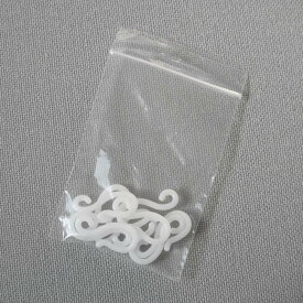 【 LINE登録で300円OFF 】シャワーカーテン用 フック 9個入り 開閉 取付簡単 ユニットバス 浴室 クローゼット キッチン バス用品 日用品雑貨