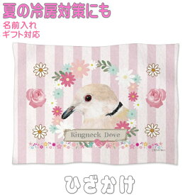 ジュズカケバト 鳩 グッズ 雑貨 ひざ掛け ソフトブランケット お昼寝 ペット用 ギフト 実用的なプレゼント 鳥 名入れ 名前入れ 文字入れ 寝具 赤ちゃん用毛布 暖かい 車用 出産祝い おしゃれ かわいい KYAPIArt きゃぴあーと