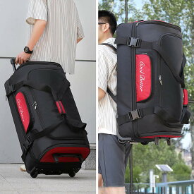ボストンキャリー 3way 大容量 70L メンズ キャスター付き ボストンバッグ 撥水 静音 2輪 軽量 修学旅行 合宿 旅行バッグ 研修 遠征 帰省 ネイビー リュック キャリーバッグ 人気 おすすめ