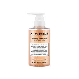 【最大3900円OFF】プライミング ピンククレイシャンプー400ml｜CLAY ESTHE クレイエステ