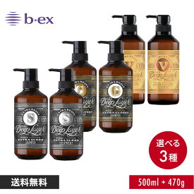 ビューティーエクスペリエンス ディープレイヤー シャンプー トリートメント セット ExG ExS ExV 500ml/470g 正規品 大容量 詰め替え ボトル メンズ 美容室専売 サロン専売品 匂い 洗い流す 洗い流さない 髪質改善 トラベル 旅行 お試し