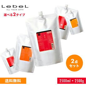 【選べる2点セット】IAU イオ Lebel ルベル ホームケア 2500ml（詰替え） 2点セット シャンプー＆トリートメント 業務用サイズ セット割引 送料無料