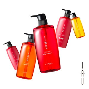 ルベル IAU イオ ホームケア シャンプー トリートメント セット 600ml 全5種 正規品 大容量 詰め替え ボトル メンズ 美容室専売 サロン専売品 匂い 洗い流す 洗い流さない 髪質改善 トラベル 旅