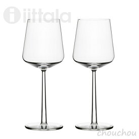 iittala Essence レッドワイングラス ペアセット 450ml エッセンス 【イッタラ デザイン雑貨 キッチン雑貨 台所 北欧 シンプル フィンランド ディナー お祝い ギフト プレゼント】