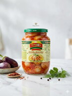 ANGON　白なすの塩漬け　辛口　500g　Pickled　Hot＆Sour Eggplant