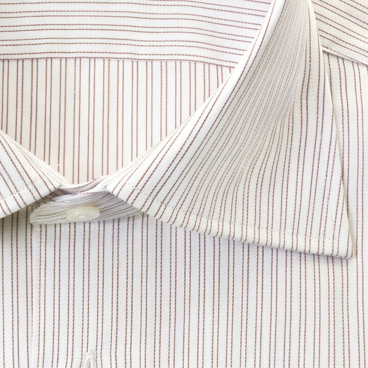 CHOYAシャツ 長袖 ワイシャツ メンズ CHOYA Classic Style Yシャツ ワイドカラー ロングポイント ブラウンダブルストライプ 綿100% 22FA(ccd310-475) 2206CL : CHOYA シャツ CHOYAシャツ 長袖 ワイシャツ メンズ CHOYA Classic Style Yシャツ ワイドカラー ロングポイント ブラウンダブルストライプ 綿100% 22FA(ccd310-475) 2206CL : CHOYA シャツ