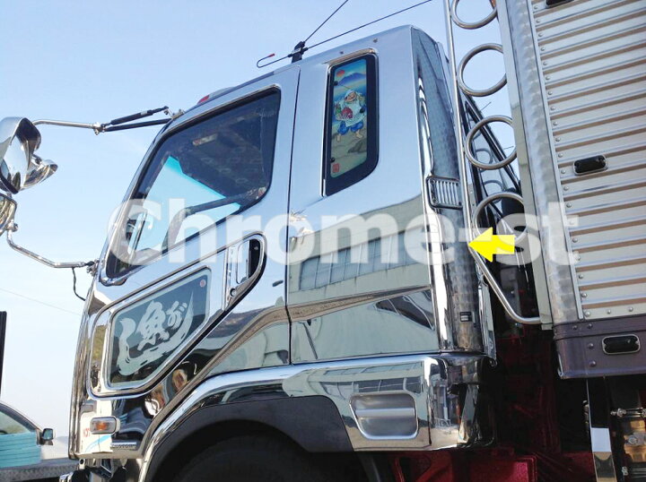 楽天市場】FUSO ファイター 寝台パネル 左右セット かぶせタイプ純正 