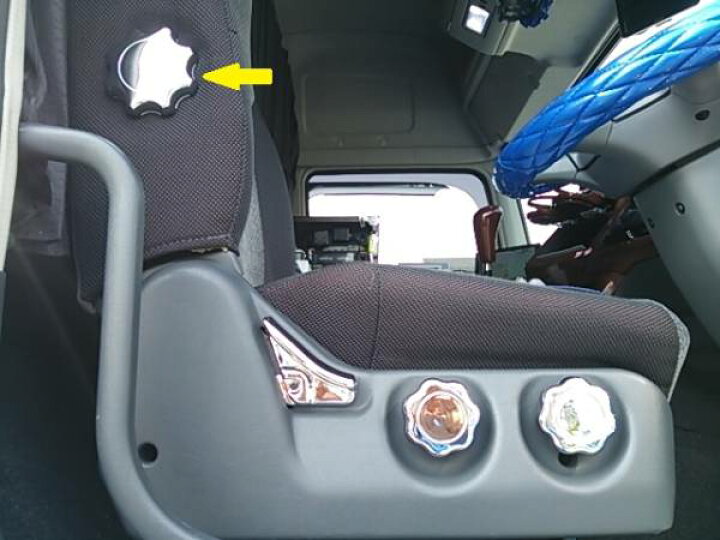 楽天市場】FUSO スーパーグレート 背もたれ部シートレバー 交換タイプ 